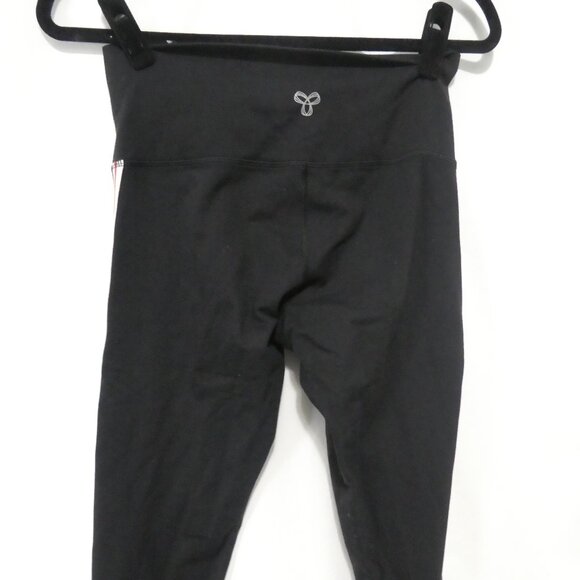 TNA | medium | Black Leggings With White, Navy and Red Stripe Side Panels - Picture 13 of 16